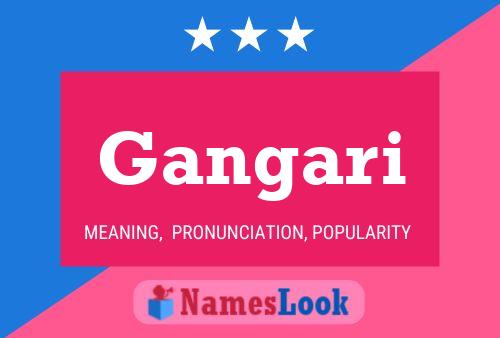 Gangari Name Poster