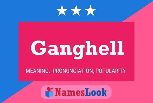 Ganghell Name Poster