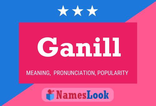 Ganill Name Poster