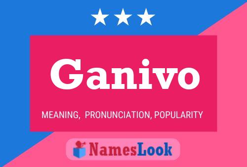 Ganivo Name Poster