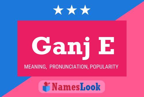 Ganj E Name Poster