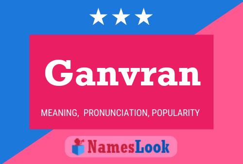 Ganvran Name Poster