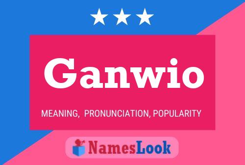 Ganwio Name Poster