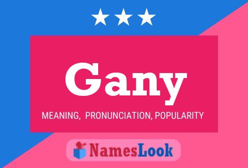 Gany Name Poster