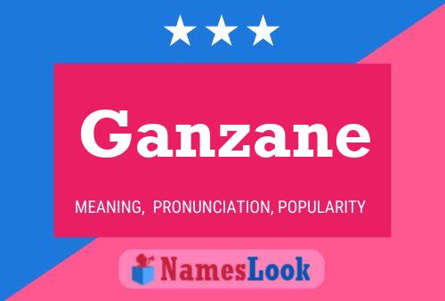 Ganzane Name Poster