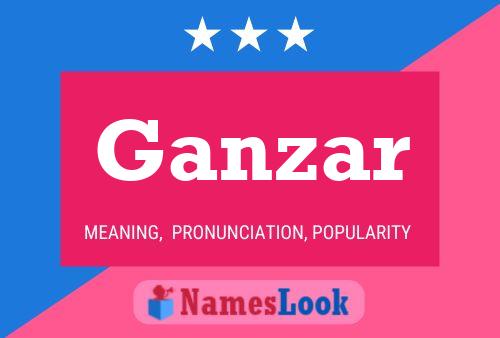 Ganzar Name Poster