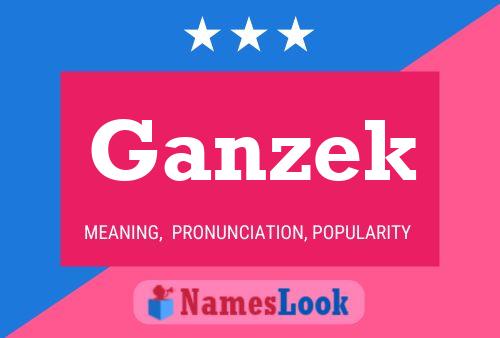 Ganzek Name Poster