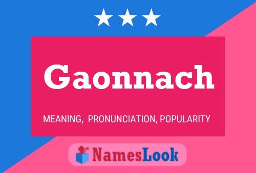 Gaonnach Name Poster