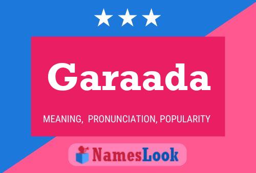 Garaada Name Poster