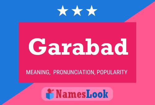 Garabad Name Poster