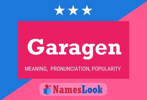 Garagen Name Poster