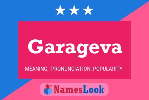 Garageva Name Poster