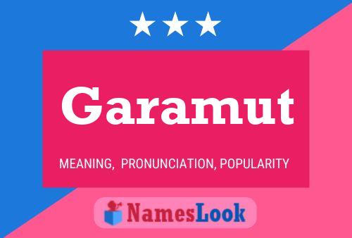 Garamut Name Poster