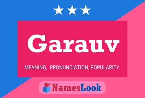 Garauv Name Poster