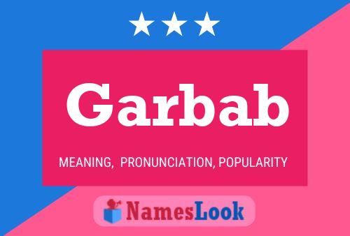 Garbab Name Poster