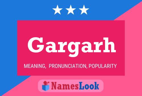 Gargarh Name Poster