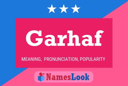 Garhaf Name Poster