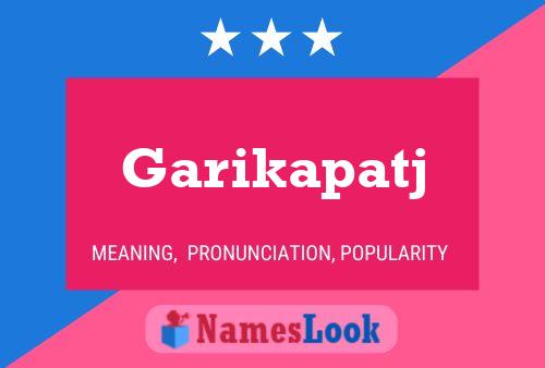 Garikapatj Name Poster