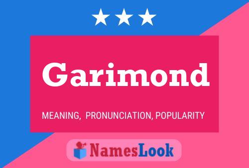 Garimond Name Poster