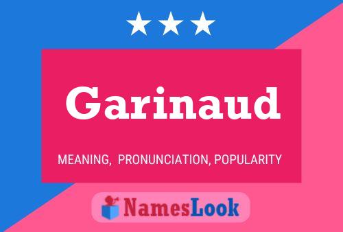 Garinaud Name Poster