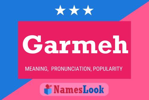 Garmeh Name Poster