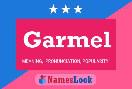 Garmel Name Poster