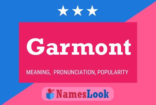 Garmont Name Poster