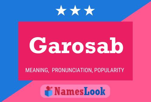 Garosab Name Poster