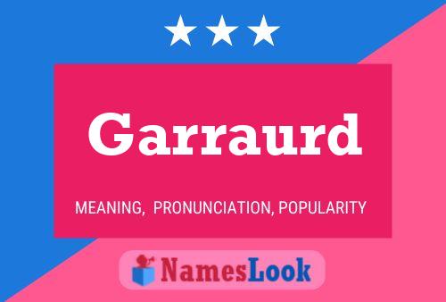 Garraurd Name Poster