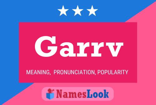 Garrv Name Poster