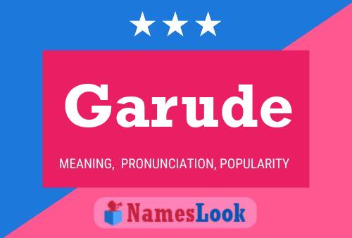 Garude Name Poster