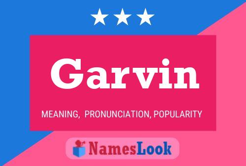 Garvin Name Poster