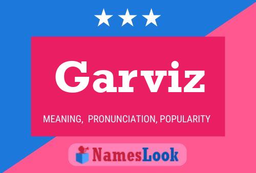 Garviz Name Poster