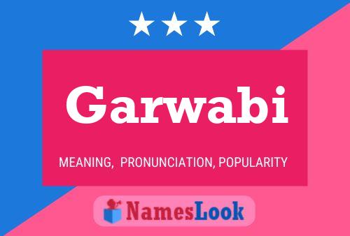 Garwabi Name Poster