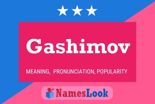 Gashimov Name Poster