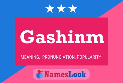 Gashinm Name Poster