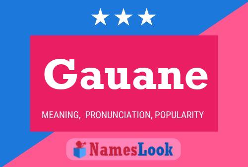 Gauane Name Poster