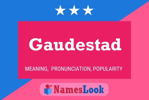 Gaudestad Name Poster