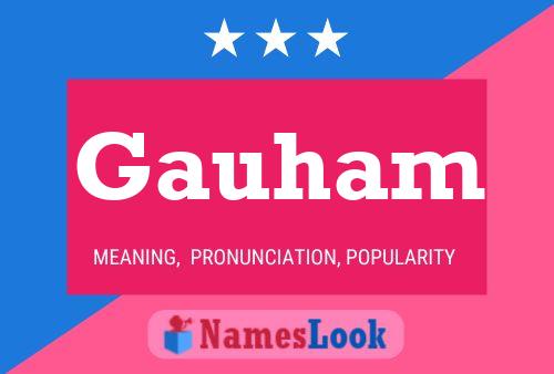 Gauham Name Poster