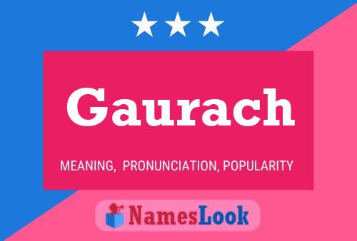 Gaurach Name Poster