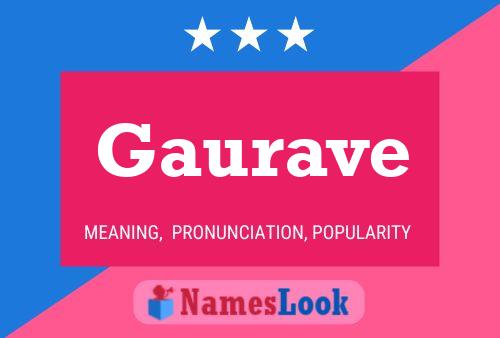 Gaurave Name Poster