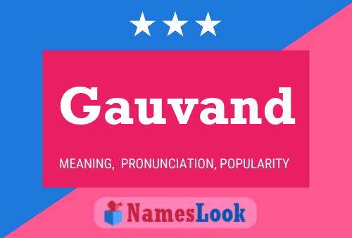 Gauvand Name Poster