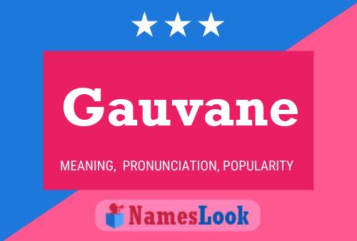 Gauvane Name Poster