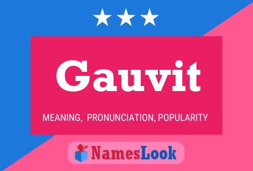 Gauvit Name Poster