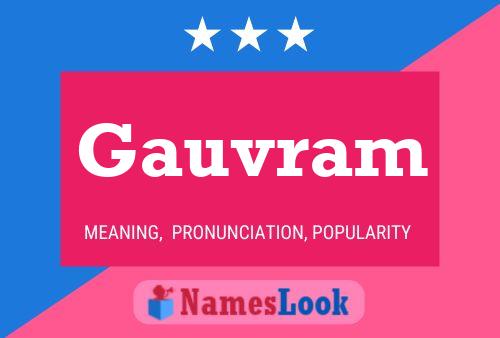 Gauvram Name Poster