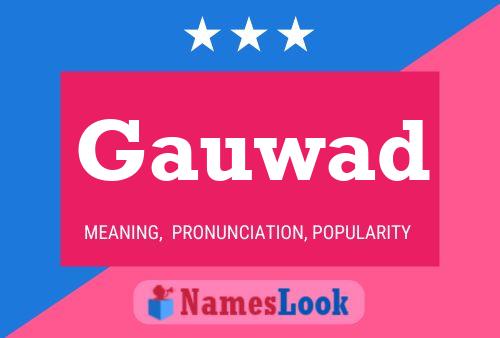 Gauwad Name Poster