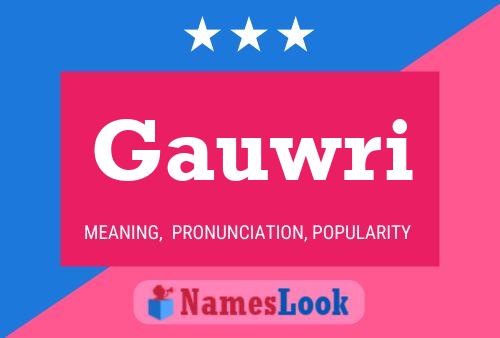 Gauwri Name Poster