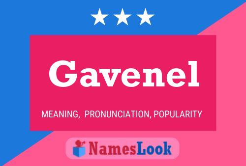 Gavenel Name Poster