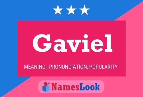 Gaviel Name Poster