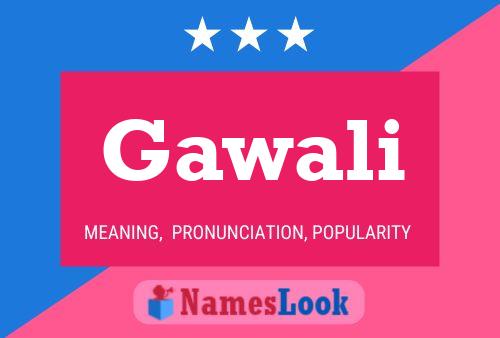 Gawali Name Poster